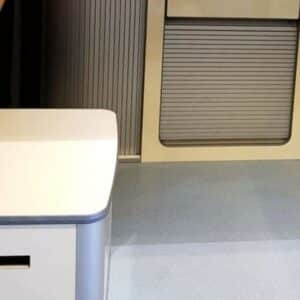 Campervan buddy seat with porta potty