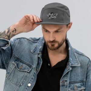 5 Panel Cap Grey