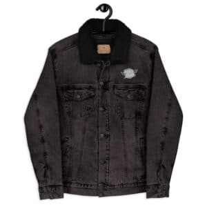 Denim sherpa jacket