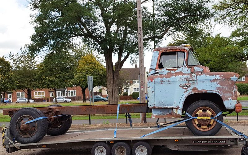 Chevy 55 COE tipper import