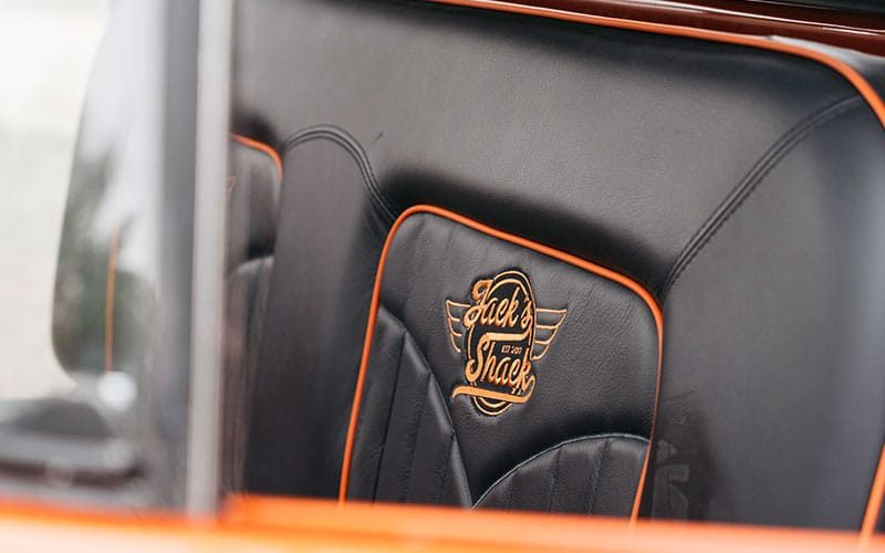 cheverolet 55 COE truck interior 2